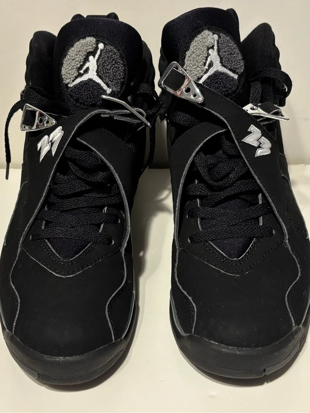 Vintage 2007 NIKE AIR JORDAN 8 VIII CHROME Sz 10 Supreme Sb I IV V VI XI X